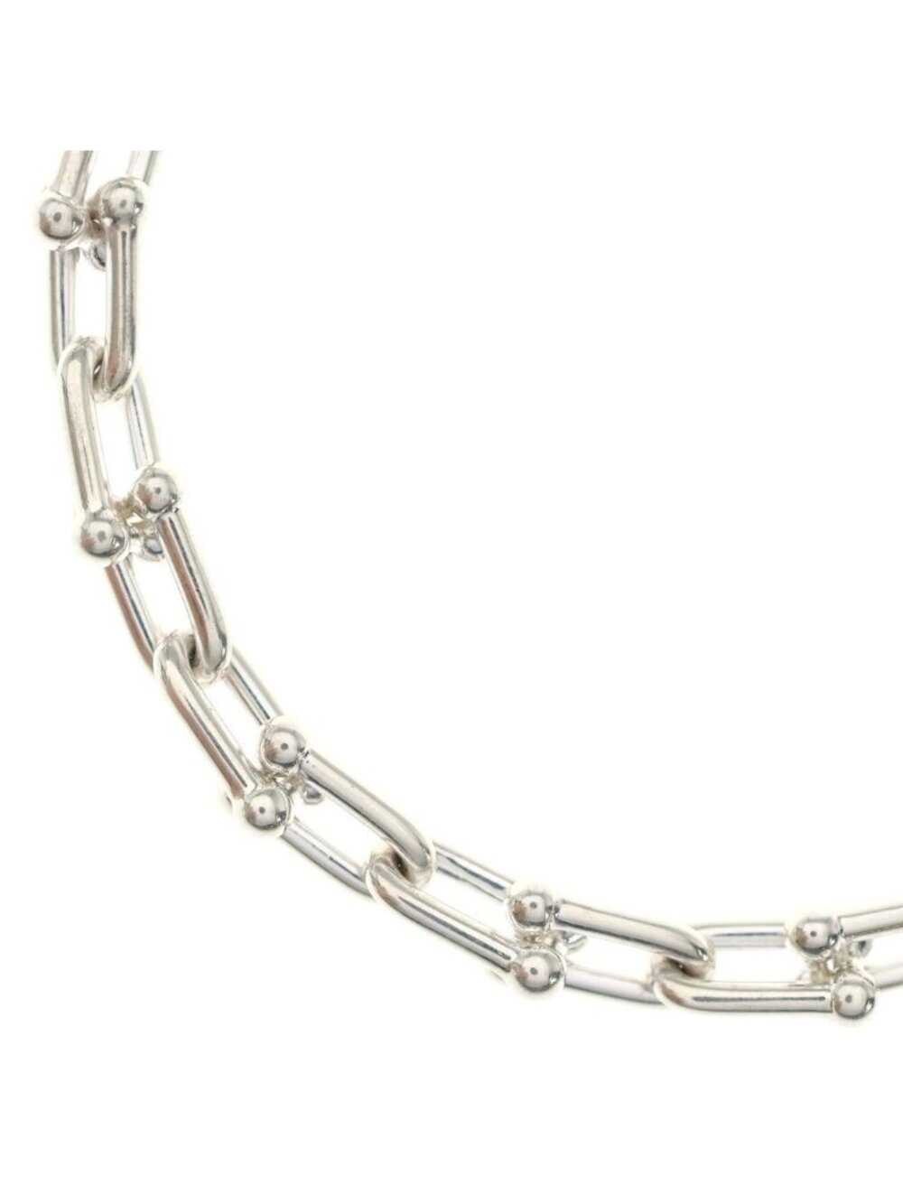 Tiffany & Co HardWear Small Link Necklace Chain Silver